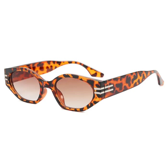 Plastic Small Oval Sunglasses