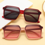 Women Square Gradient Shades Sunglasses