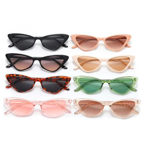Cat Eye Women Small Triangle Sunglasses