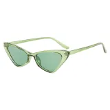Cat Eye Women Small Triangle Sunglasses