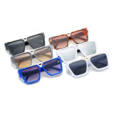 Unisex Fashion Flat Top Sunglasses