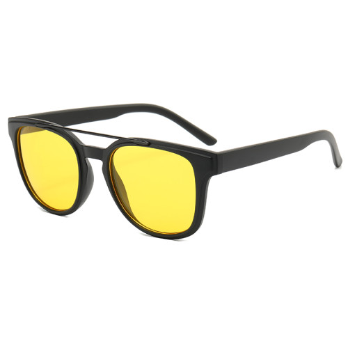 Men Square Flat Top Outdoor Sunglasses