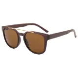 Men Square Flat Top Outdoor Sunglasses