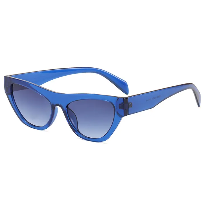 Cat Eye Women Small Triangle Sunglasses