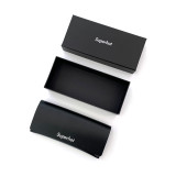 Customizable Black Box and PU Cases for Eyewear