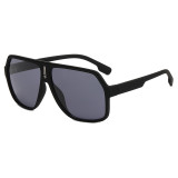 Flat Top Oversized Shades Sunglasses