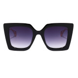 Square Oversize Cat Eye Women Shades Sunglasses