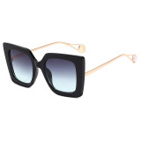 Square Oversize Cat Eye Women Shades Sunglasses