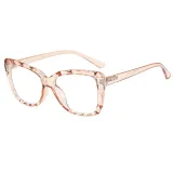 Fashion Anti Blue Light Eyeglasses Women Spring Hinges Glasses