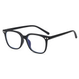 Classic TR90 Rectangle Optical Frames with Anti Blue Light Lenses glasses