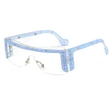 Fashion Designer One piecee lens Sunglasses