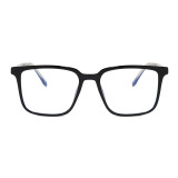 Blue Light Blocking Glasses TR90 Square Nerd Eyeglasses Frame Anti Blue Ray Computer Game Glasses