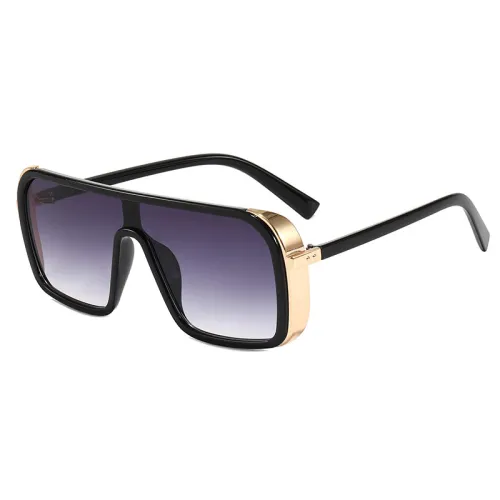 Shield Men Women One Piece Lens UV400 Shades Sunglasses