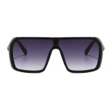 Shield Men Women One Piece Lens UV400 Shades Sunglasses