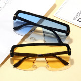 Big Frame Oversize One Piece Lens Shield Sunglasses