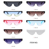 Flat Top Cat Eye Women Sunglasses