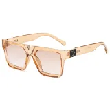 Men Women Square Oversized Designer Shades Sunglasses