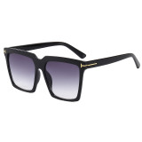 Men Women Oversized Square UV400 Shades Sunglasses