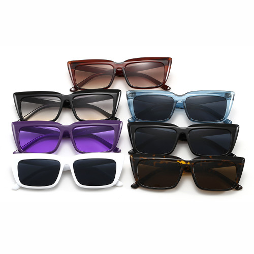 Retro Solid Men Women UV400 Sunglasses