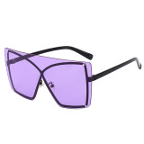 Trendy Oversized Women UV400 Shades Sunglasses