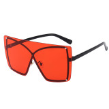 Trendy Oversized Women UV400 Shades Sunglasses