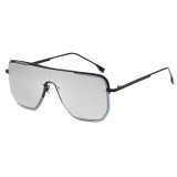 Semi-rimless Gradient Sunglasses