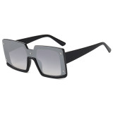 Mono Lens Sun glasses Oversized UV400 Shades Sunglasses