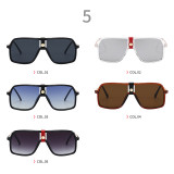 UV400 Protection Gradient Men's Oversized Shades Sunglasses