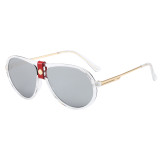 Men Women Pilot Style UV400 Shades Sunglasses