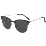 Half Rim Polarized Fashion Driving Sunglasses for Men and Women