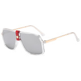 UV400 Protection Gradient Men's Oversized Shades Sunglasses