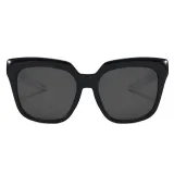 Designer Butterfly Shades Square Oversize D-Frame Sunglasses