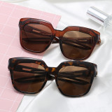 Designer Butterfly Shades Square Oversize D-Frame Sunglasses
