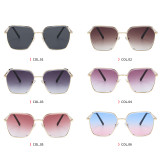 UV400 Diamond Cut Tinted Lenses Gradient Women Shades Sunglasses