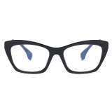 High Quality Office Lady Computer Eyeglasses Women Cat Eye Blue Light Blocking Glasses