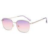 Retro Vintage Metal Frame Men Women UV400 Sunglasses