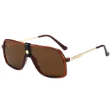 UV400 Protection Gradient Men's Oversized Shades Sunglasses