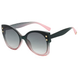 Oversized Fashion Women Black Shades Sunglasses