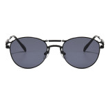Round Vintage Steampunk Sunglasses
