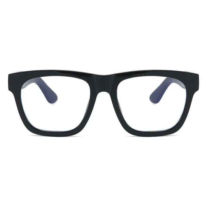 Vintage Square Plastic Frame Anti Blue Light Glasses