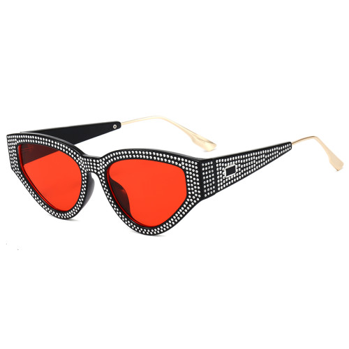 Sparkling Women Cat Eye Sunglasses