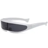 Futuristic X-Men Cyclops Goggles Monolens Wrap around Sunglasses