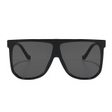 Oversize Flat Top Shades Sunglasses