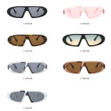 Retro Fashion Men Women Oval Sunglasses