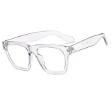 Vintage Square Plastic Frame Anti Blue Light Glasses