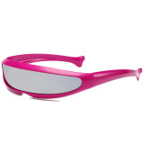 Futuristic X-Men Cyclops Goggles Monolens Wrap around Sunglasses