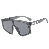 Big Shades Oversized Flat Top Sunglasses