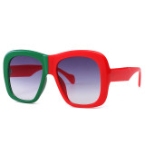 Women UV400 Oversized Square Shades Sunglasses