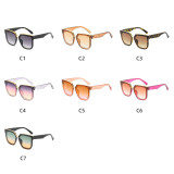 Fashion Sun glasses Thick Frame Oversized Square Women Sunglasses