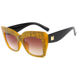 Fashion Women Oversized Cat Eye Sunglasses